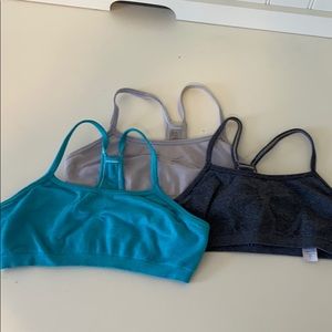 3 ivivva sports bras!